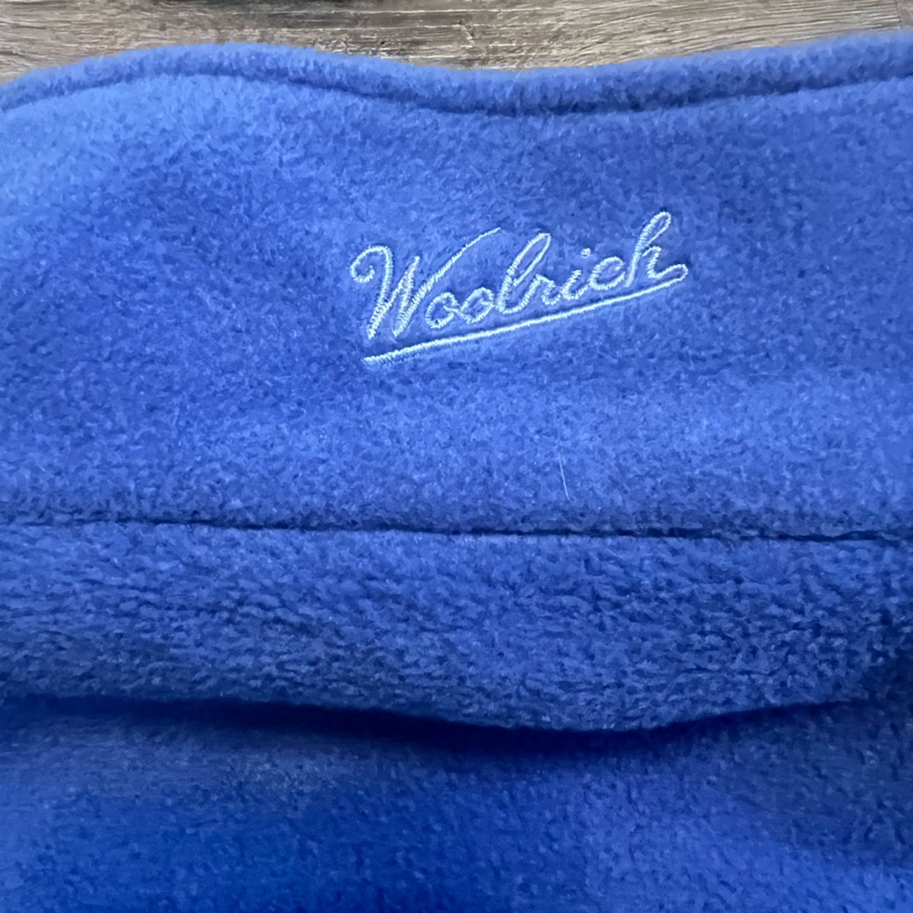 Woolrich Vest Purple Fleece Zip Up Women’s Size Large L Ultra Violet Warm Layers - Picture 7 of 7